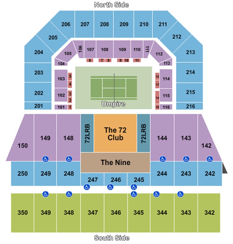 Miami Open Tennis Seating Guide